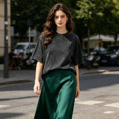 Washed Cotton Oversized T-Shirt