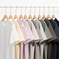 Basic Solid Crew Neck Loose Short Sleeve T-Shirt