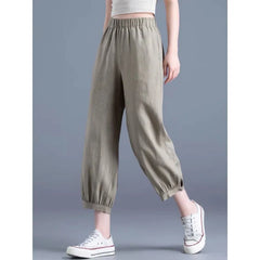 Loose Harem Cropped Casual Pants