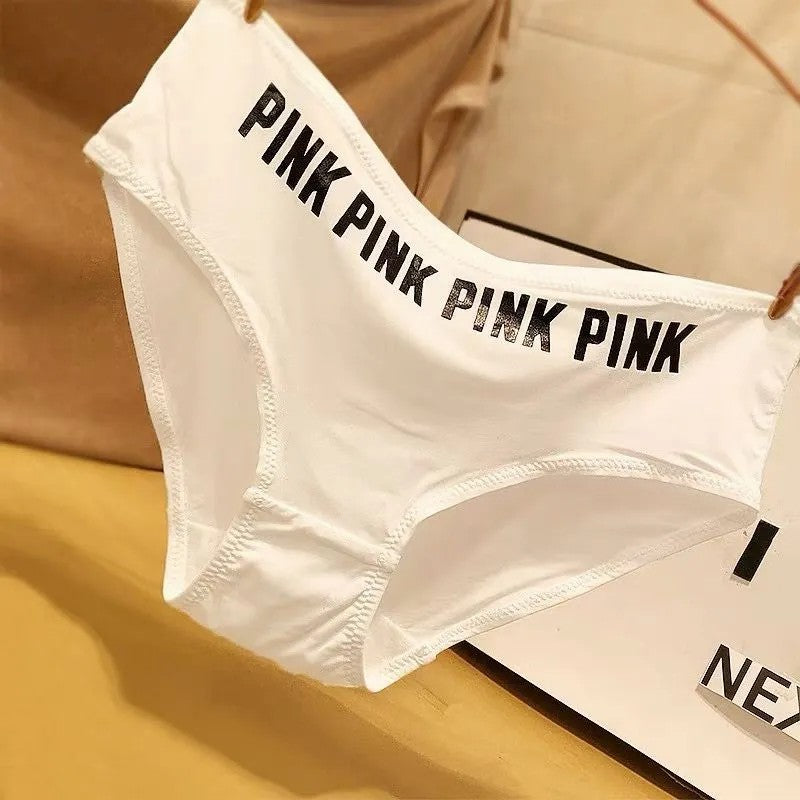 Letter Print Underpant Brief Panty