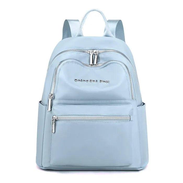 Student Teen Multi-way Carry Waterproof Nylon Casual School Bag
