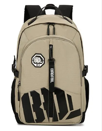 Student Teen Unisex Flip Top Nylon Youth Campus Backpack