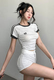 Casual Short Sleeve Top Tee
