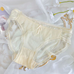 Lace Gauze Underpant Brief Panty