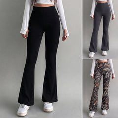 High-Waisted Flare Leg Pants