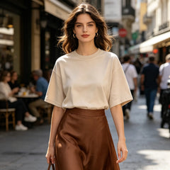 Washed Cotton Oversized T-Shirt