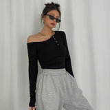 Casual Sleeveless Tight Top Solid Shirt Top
