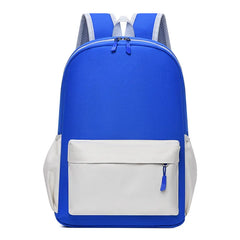 School Backpack Student Teen Kids Color Block Ultra Light Kids School Bag