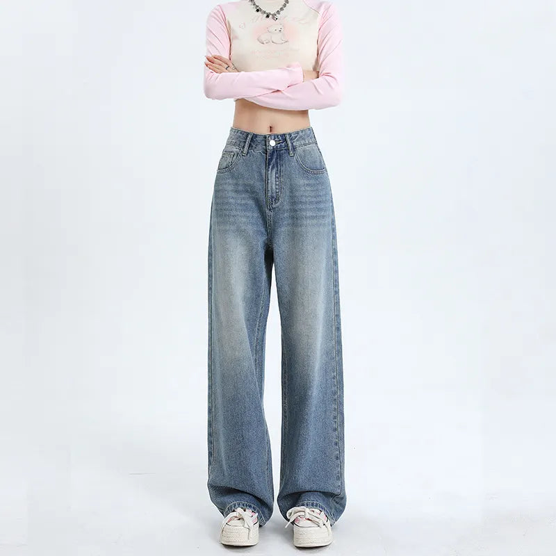 High Waist Wide Leg Jeans