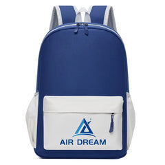 School Backpack Student Teen Kids Color Block Ultra Light Kids School Bag