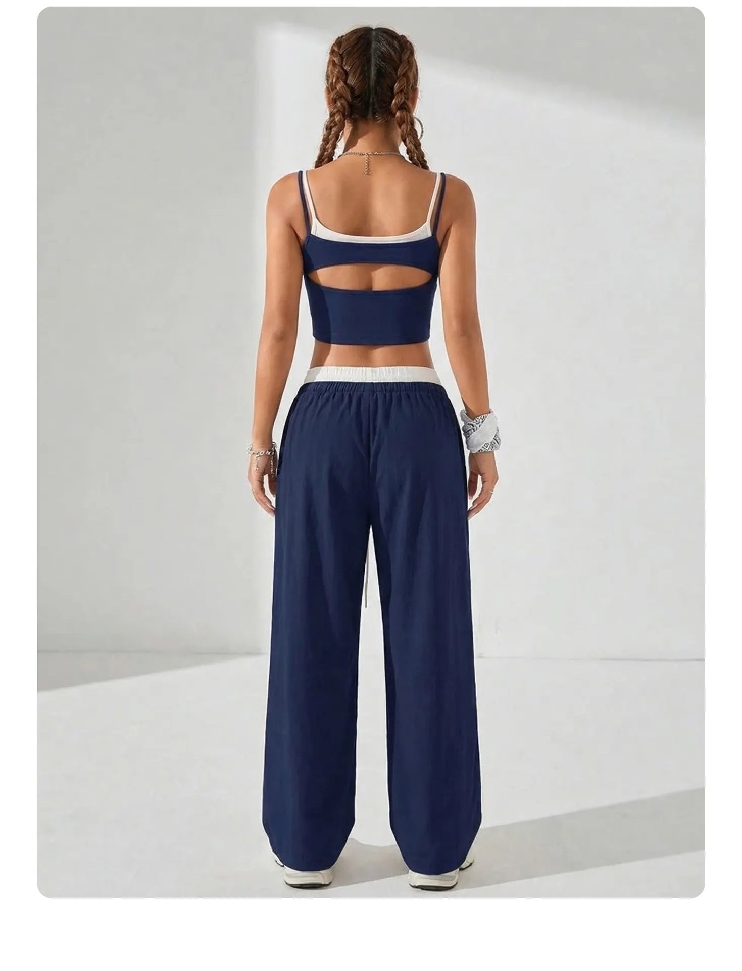 2 Piece Cami Top & Jogger Pants Set