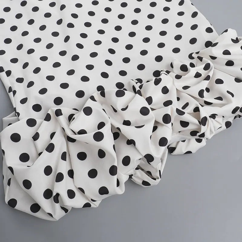 Polka Dot Midi Dress