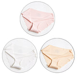 3PC Seamless Panties Ultra-thin Underwear Comfort Intimates Lingerie Low-Rise Female briefs