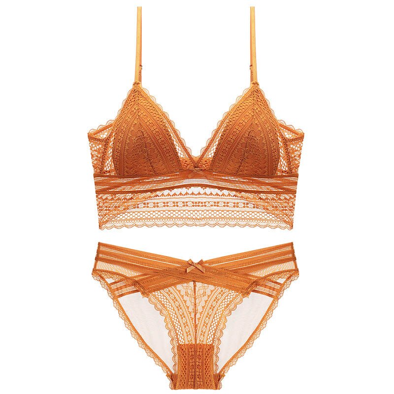 French Lace Underwear Set Bra Set Push Up Brassiere Bra And Panty Sets Lingerie