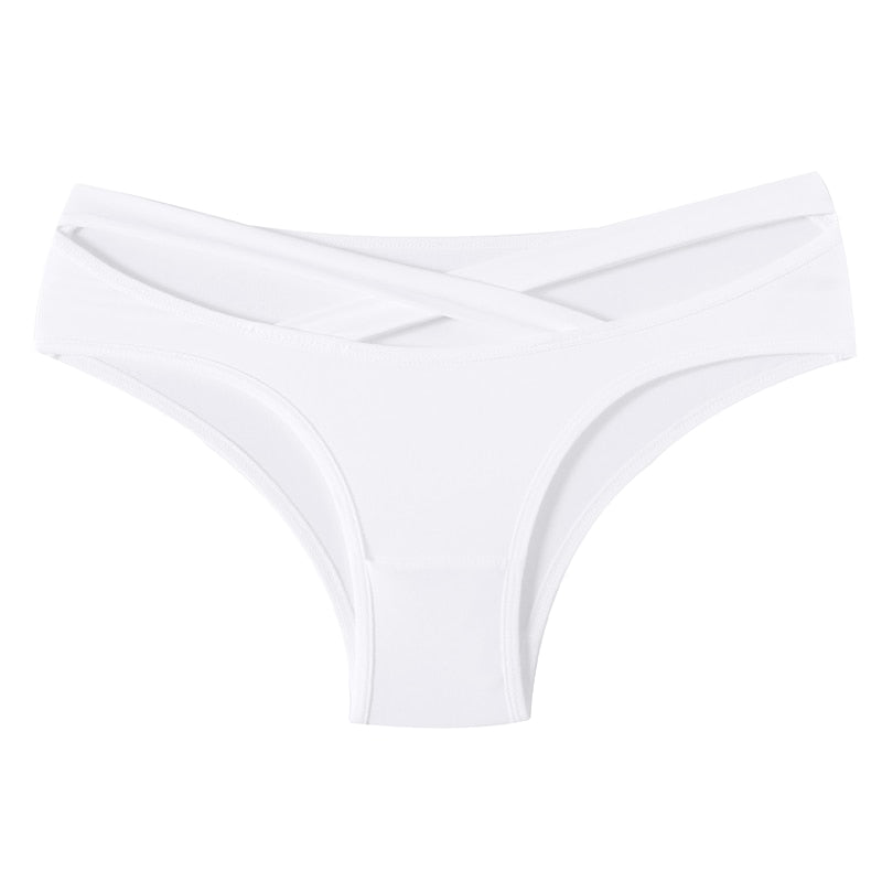 Hollow Out Lingerie Ice Silk Panties Elasticity Underwear