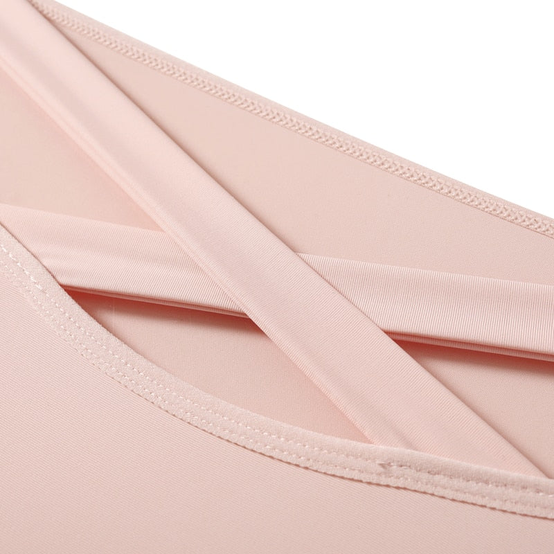 Hollow Out Lingerie Ice Silk Panties Elasticity Underwear
