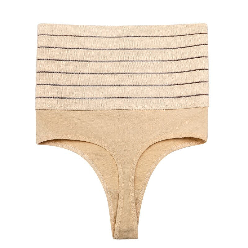 High Waist Shaping Thong Breathable Body Shaper Slimming Tummy Underwear