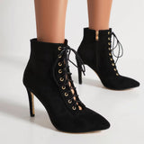 Level Up Lace Up Booties