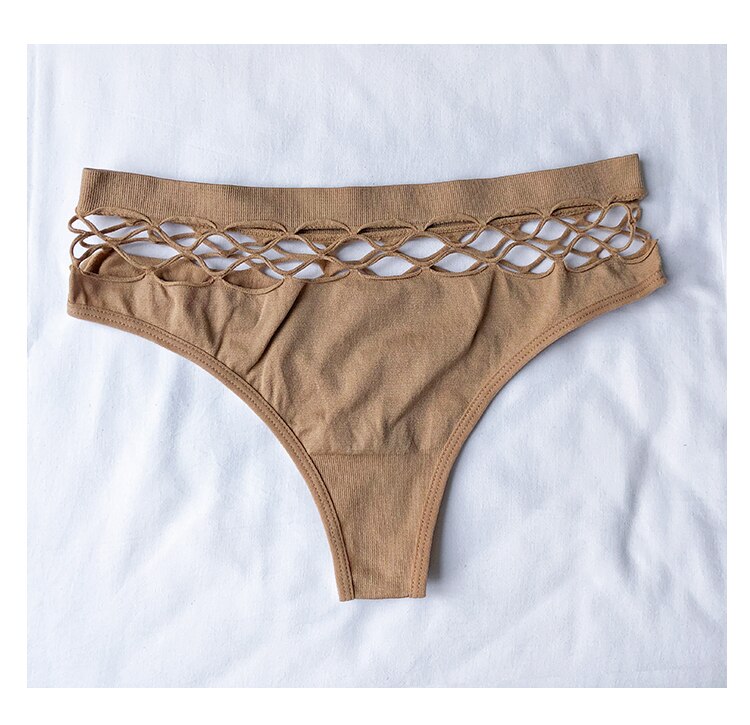Hollow Out Lingerie Europe Seamless Panties Elasticity Underwear