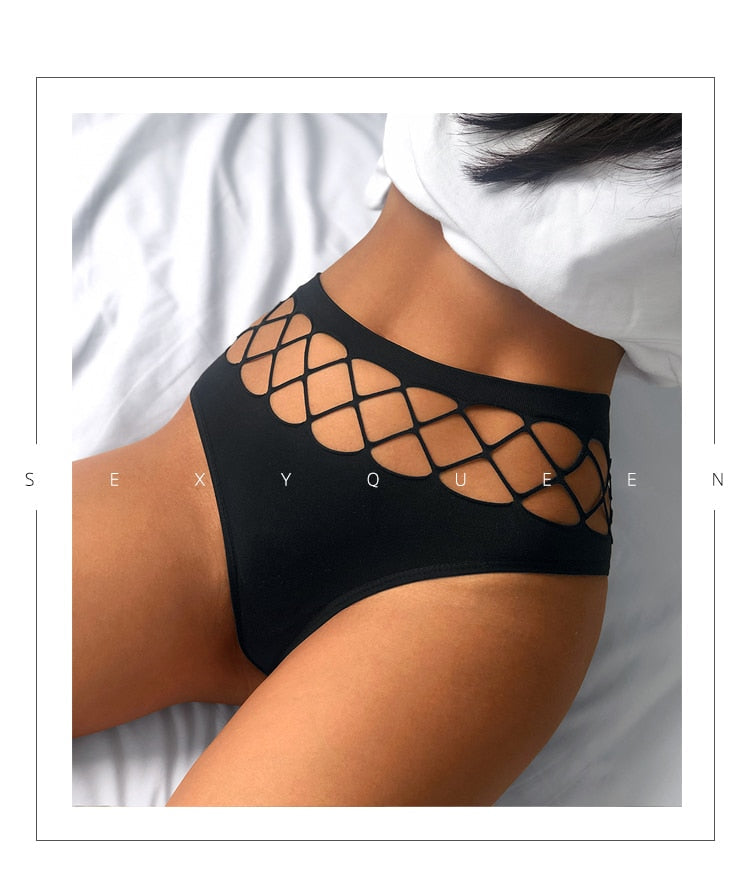 Hollow Out Lingerie Europe Seamless Panties Elasticity Underwear