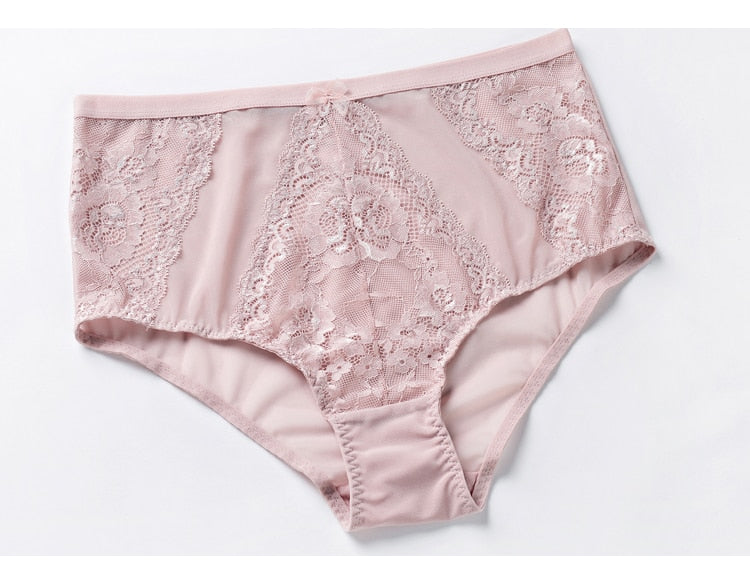 French Lace Embroidery Bra Set Push Up Lingerie Ultra-thin Underwear Set