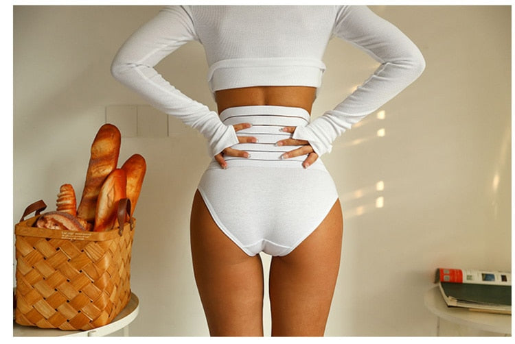 High Waist Shaping Panties Breathable Body Shaper Slimming Tummy Underwear