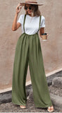 Style It Up Suspender Wide Leg Pants