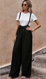 Style It Up Suspender Wide Leg Pants