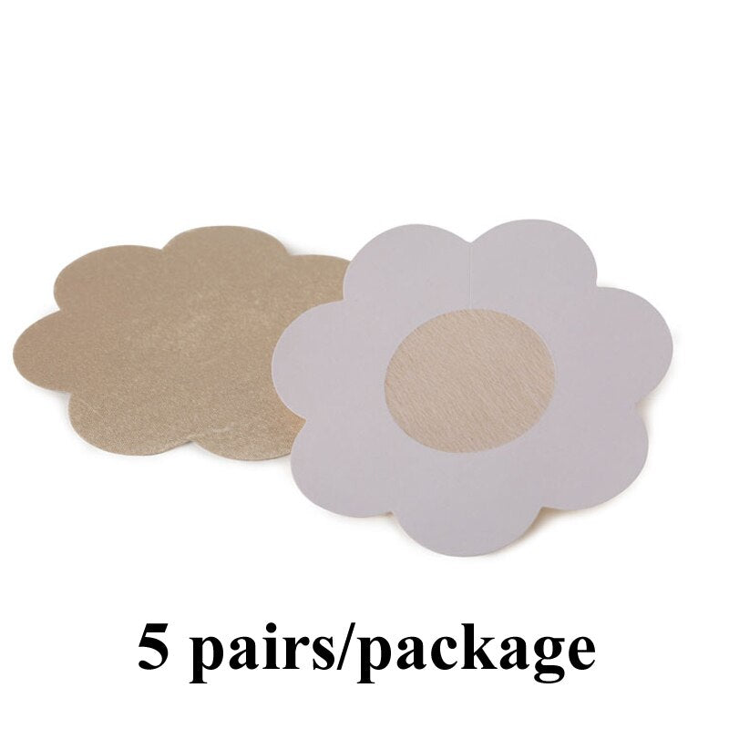 Chest Paste Reusable Silicone Breast Petals Bra