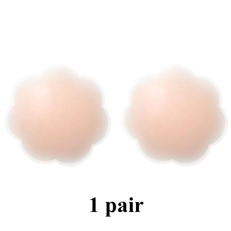 Chest Paste Reusable Silicone Breast Petals Bra