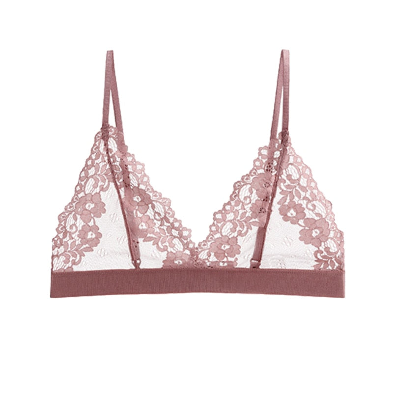 Classic Transparent Bra Lace Temptation Underwear