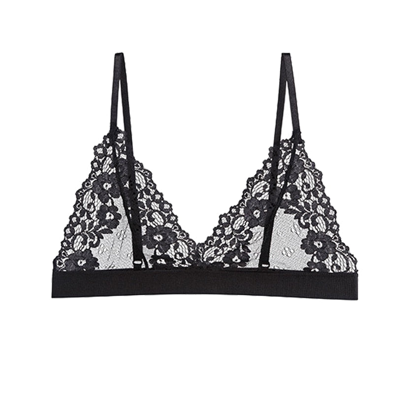 Classic Transparent Bra Lace Temptation Underwear