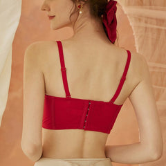 French Wedding Bra Embroidered Lace Underwear