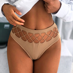 Hollow Out Lingerie Europe Seamless Panties Elasticity Underwear