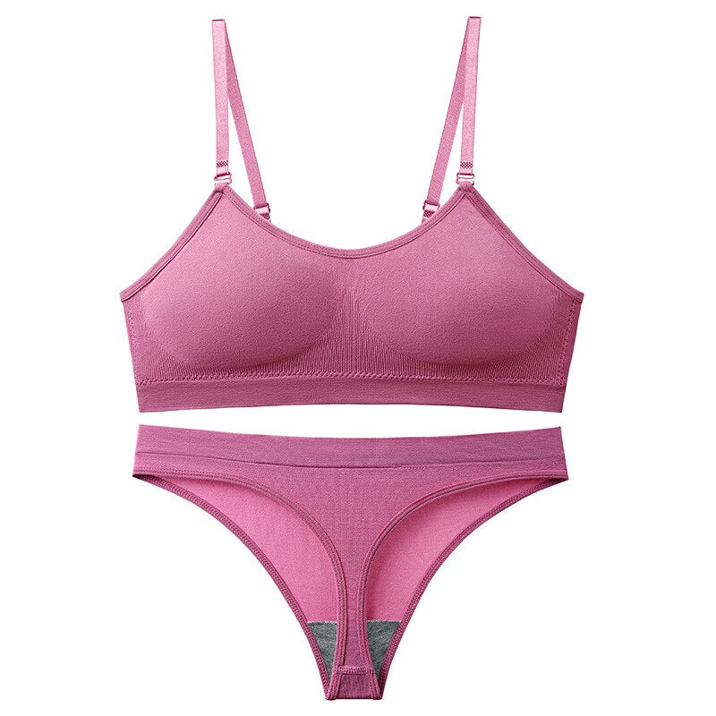 Thin Beautiful Back Underwear Sets
