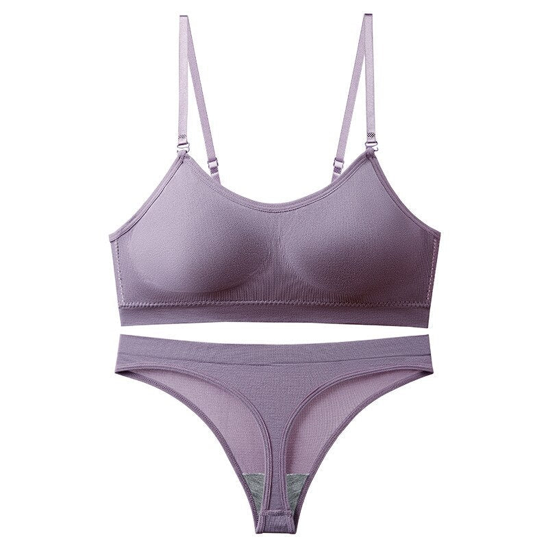 Thin Beautiful Back Underwear Sets