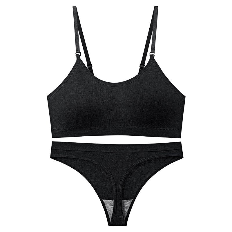 Thin Beautiful Back Underwear Sets