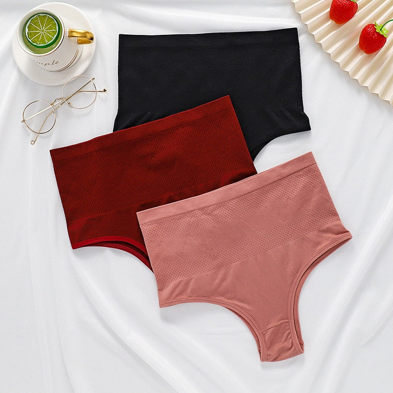 High Waist Shaping Panties Breathable Body Shaper Elastic Underwear