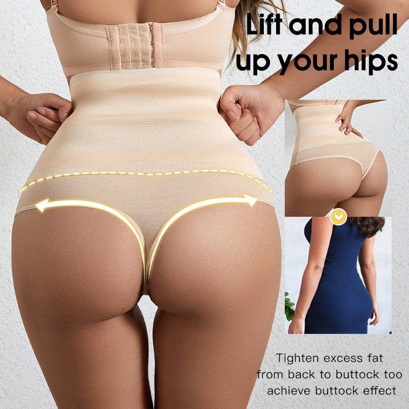High Waist Shaping Panties Breathable Body Shaper Slimming Tummy Underwear