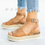 Casually Chic Espadrille Platform Wedges