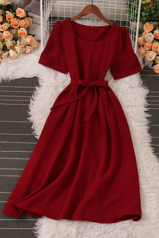 Short Sleeve Zip Strappy Maxi Dress