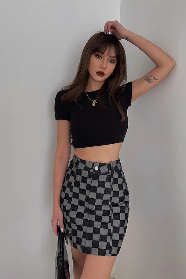 Crew Neck Ribbed Tank Tops Fitted Backless Shirts