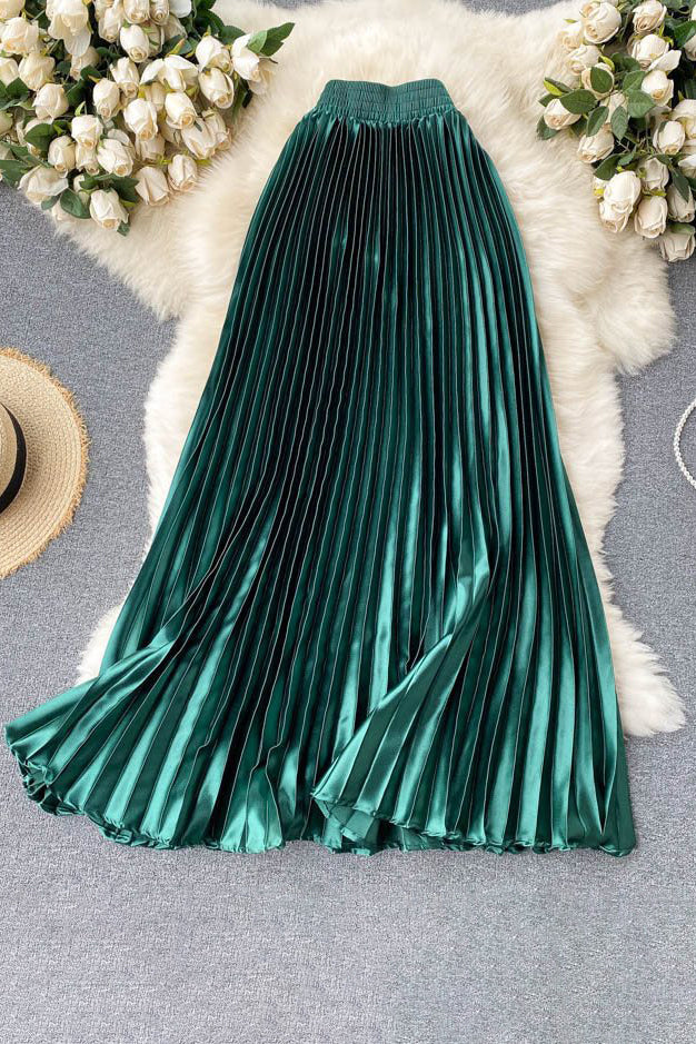 Ruffle A-Line Skirt