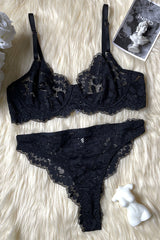 Lace Underwear Lingerie Set