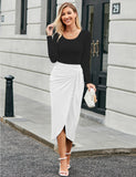 Bright And Early Midi Skirt