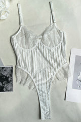 Gauze Lace Bodysuit Underwear Lingerie