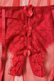 Chiffon Lace Underwear Lingerie Set