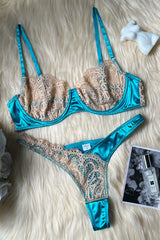 Gauze Lace Underwear Lingerie Set