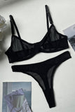 Chiffon Underwear Lingerie Set