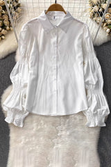 Long Sleeve Shirt Strap Two-Piece